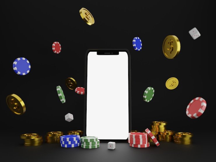 Antarmuka aplikasi shio jitu menampilkan menu permainan live casino dan slot